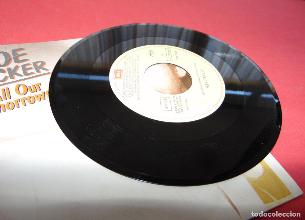Discos de vinilo: Joe Cocker &ndash; All Our Tomorrows - SINGLE - Foto 2