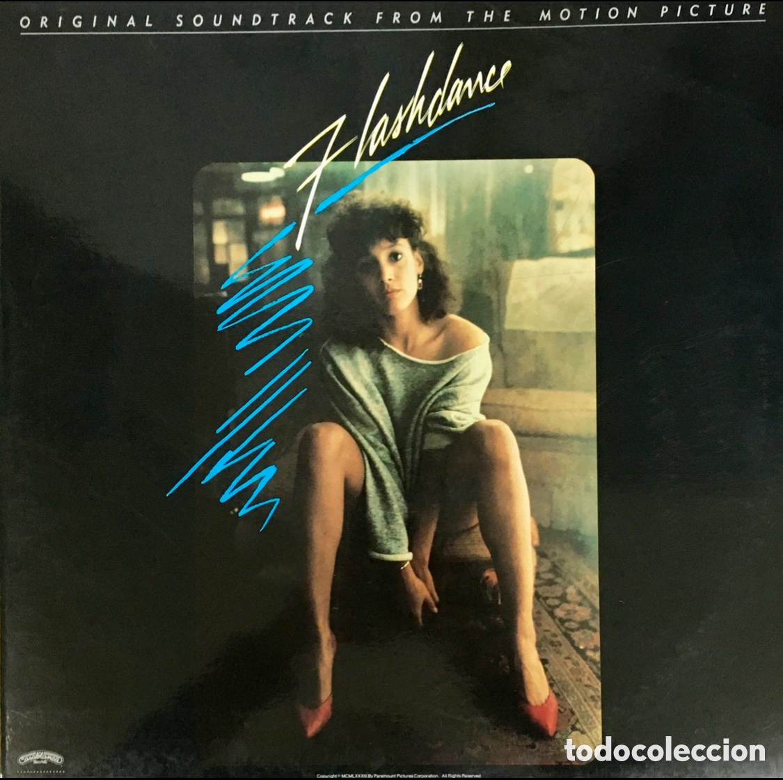 Discos de vinilo: Disco Vinilo LP. BSO. &ldquo;Flashdance&rdquo;. 1987. - Foto 1