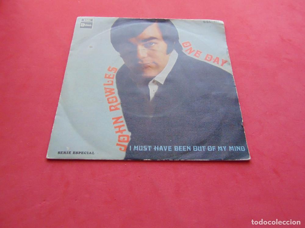 Discos de vinilo: JOHN ROWLES - ONE DAY - SINGLE 1969 - Foto 1