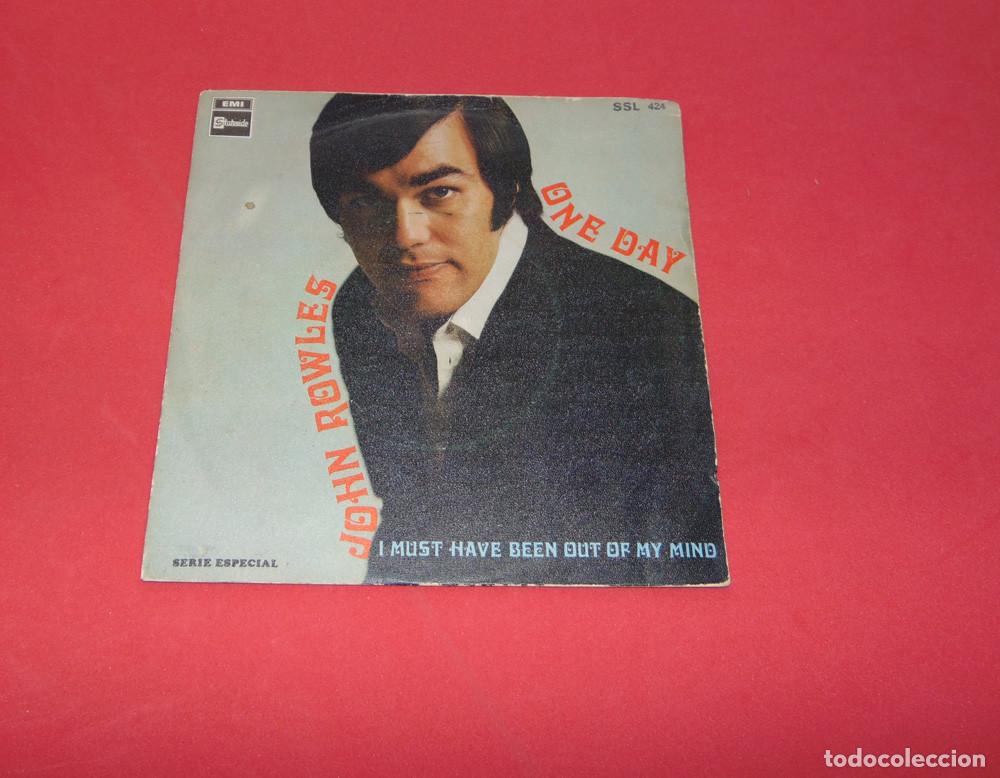 Discos de vinilo: JOHN ROWLES - ONE DAY - SINGLE 1969 - Foto 4