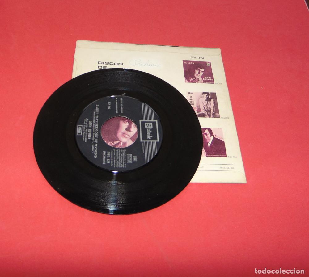 Discos de vinilo: JOHN ROWLES - ONE DAY - SINGLE 1969 - Foto 5