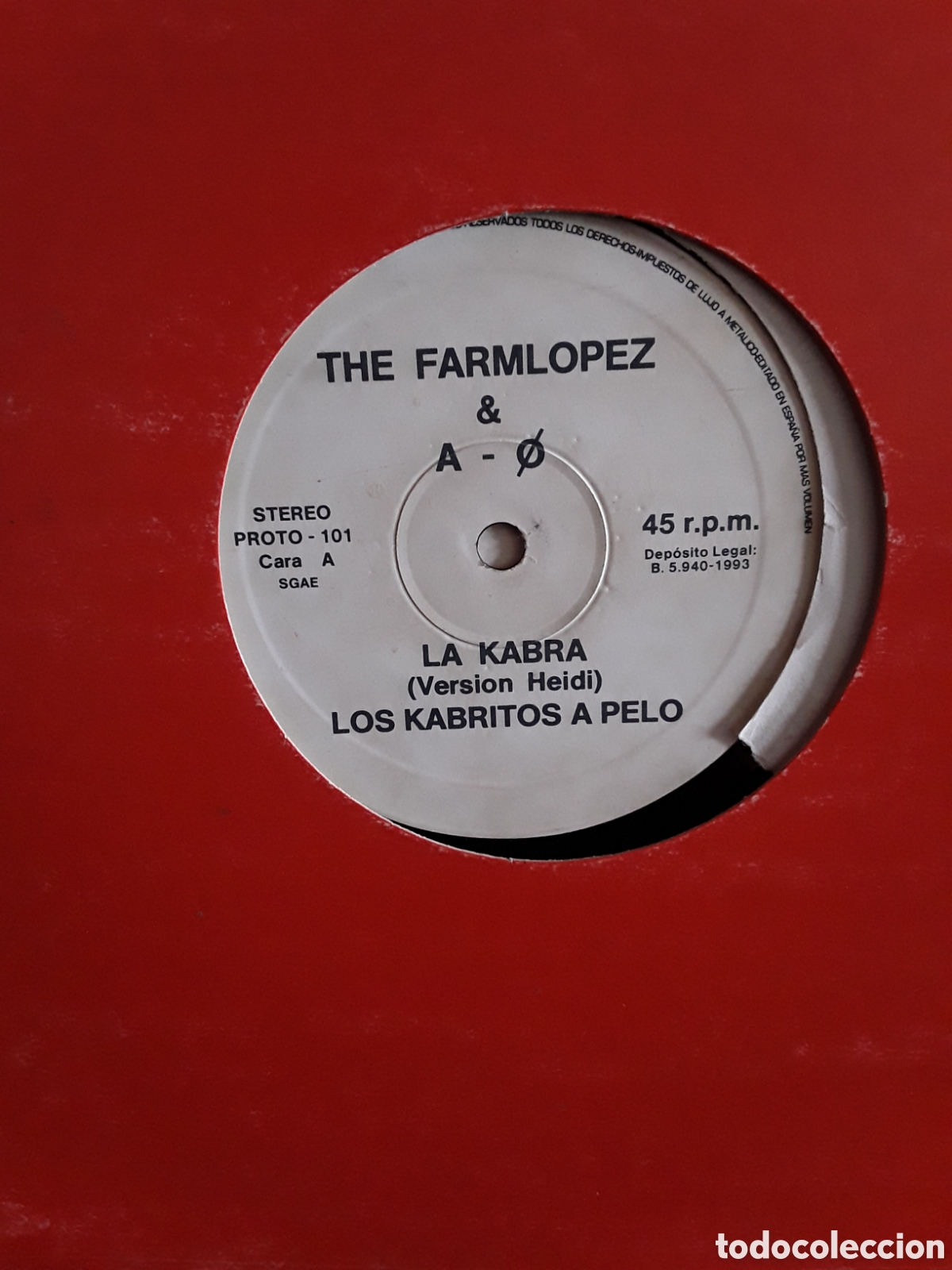 Discos de vinilo: The Farmlopez & A-0 &lrm;&ndash; La Kabra - Foto 1