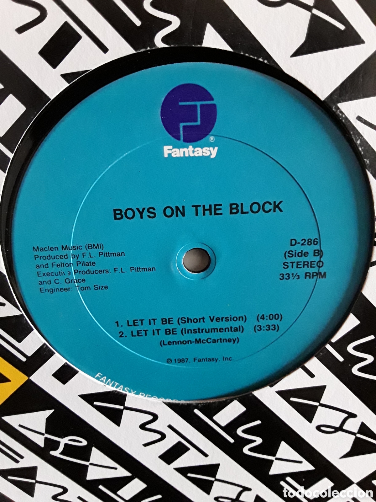 Discos de vinilo: Boys On The Block &lrm;&ndash; Let It Be - Foto 2