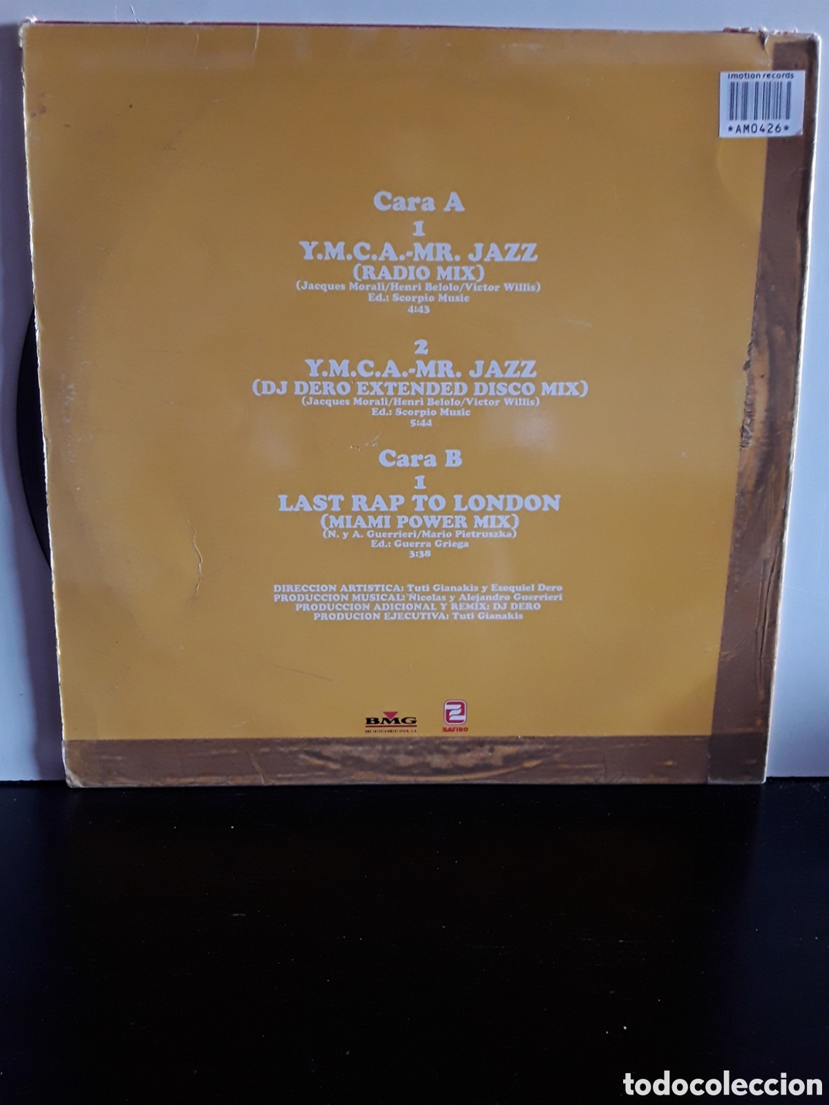 Discos de vinilo: Mr Jazz &lrm;&ndash; Y.M.C.A. HIPHOUSE - Foto 2