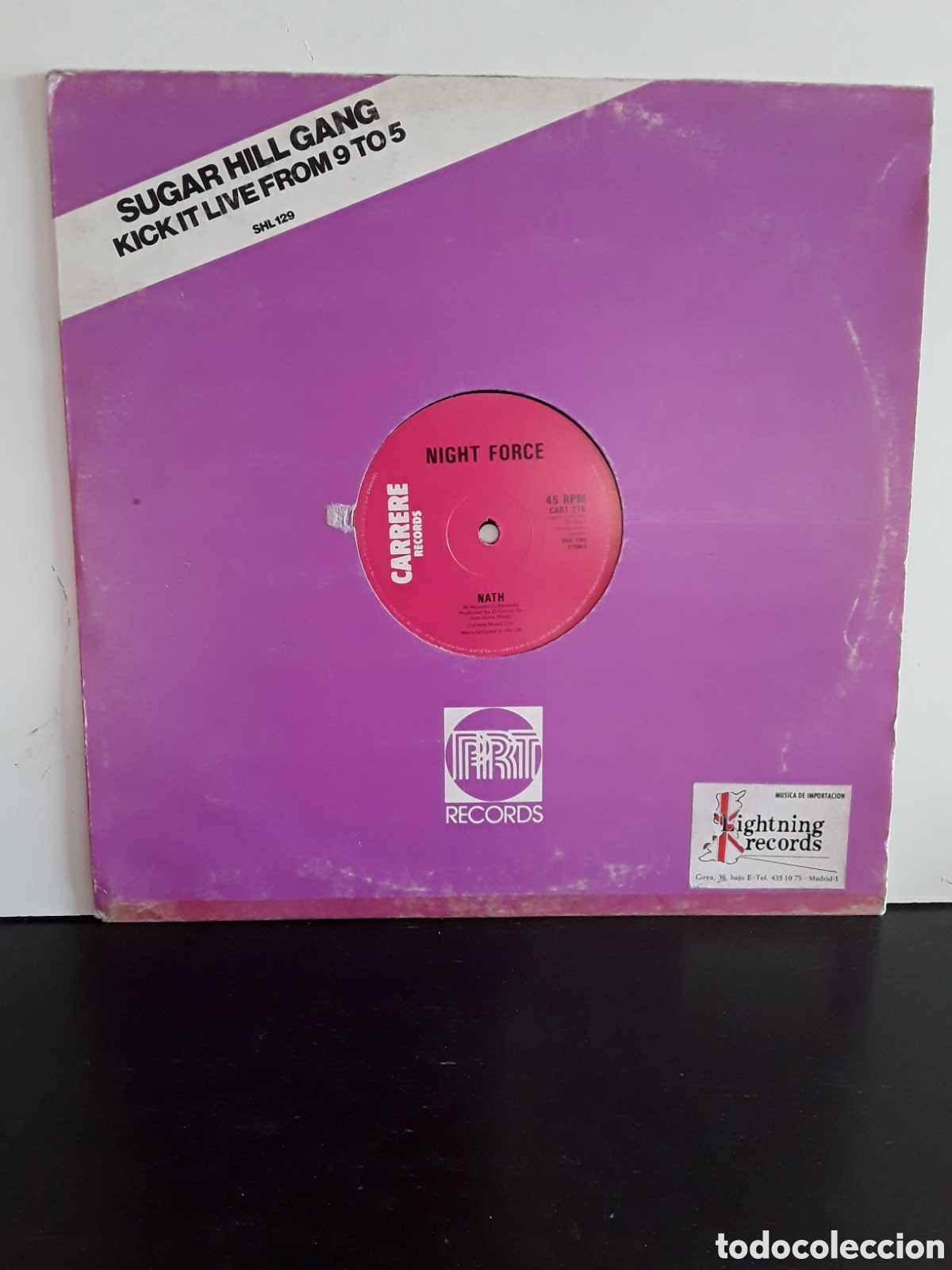 Discos de vinilo: Night Force &lrm;&ndash; Hold The Night - Foto 1