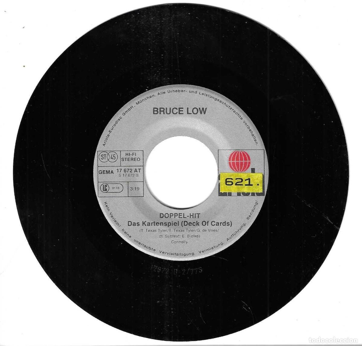 Discos de vinilo: BRUCE LOW - NOAH - DAS KARTENSPIEL - ARIOLA - Foto 3