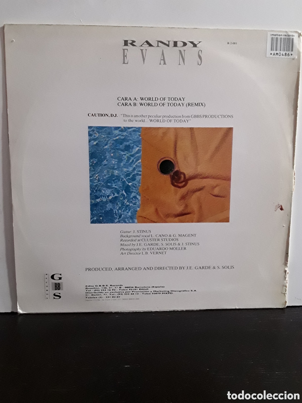 Discos de vinilo: Randy Evans &lrm;&ndash; World Of Today - Foto 2