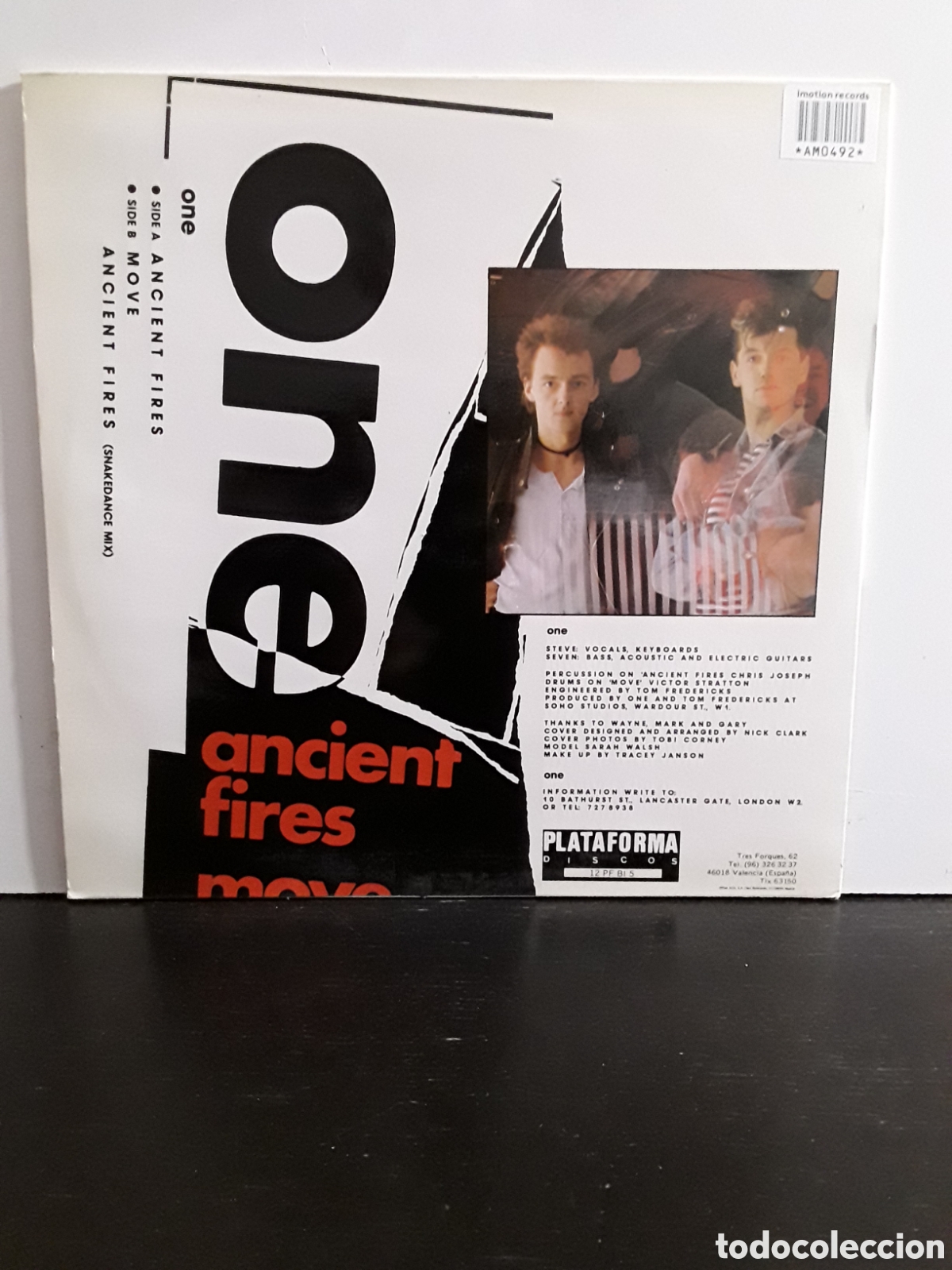 Discos de vinilo: One &lrm;&ndash; Ancient Fires / Move - Foto 2