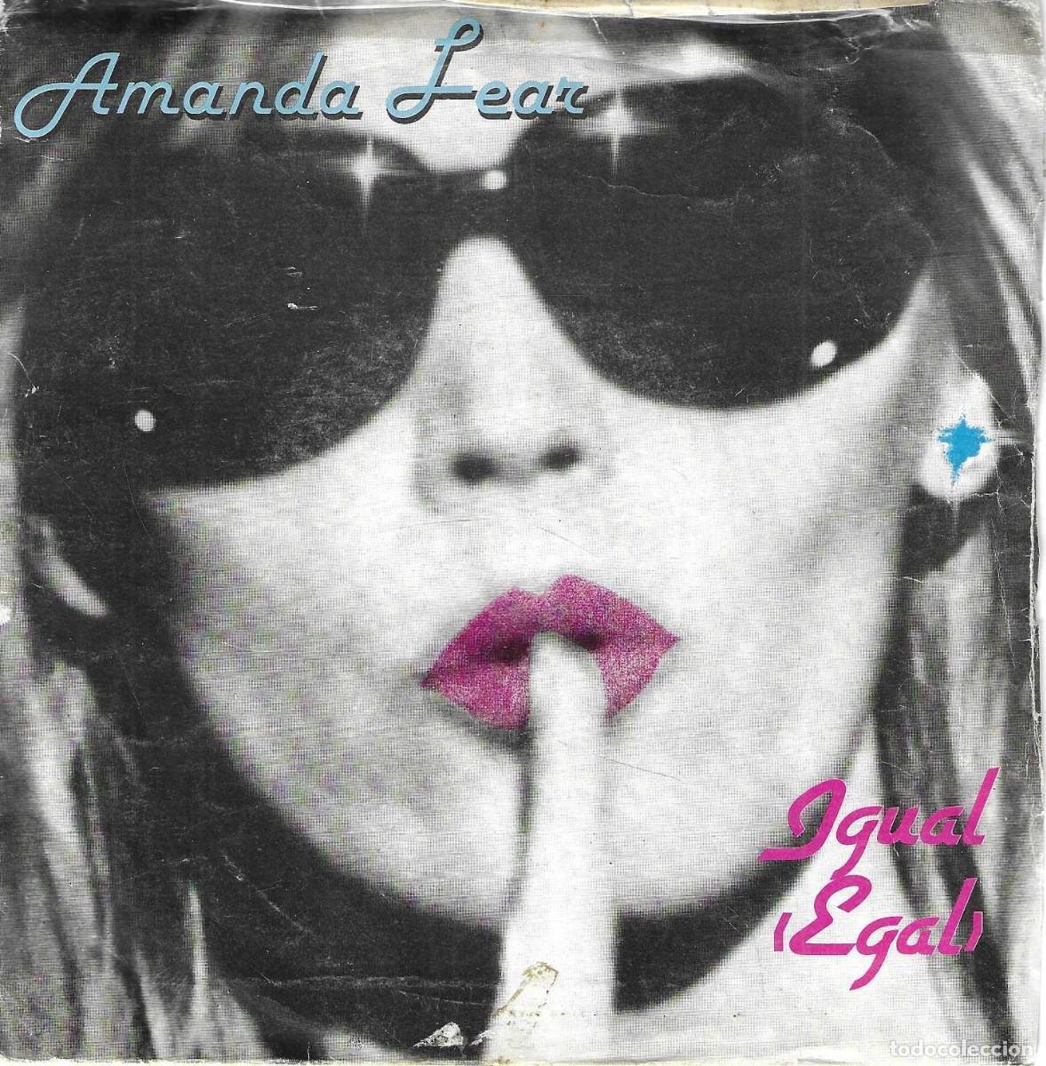 Discos de vinilo: AMANDA LEAR - IGUAL (EGAL) - NIMFOMANIA - ARIOLA 1981 - Foto 1