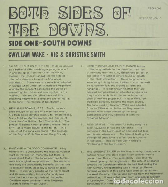Discos de vinilo: Both Sides Of The Downs - Various - Foto 3