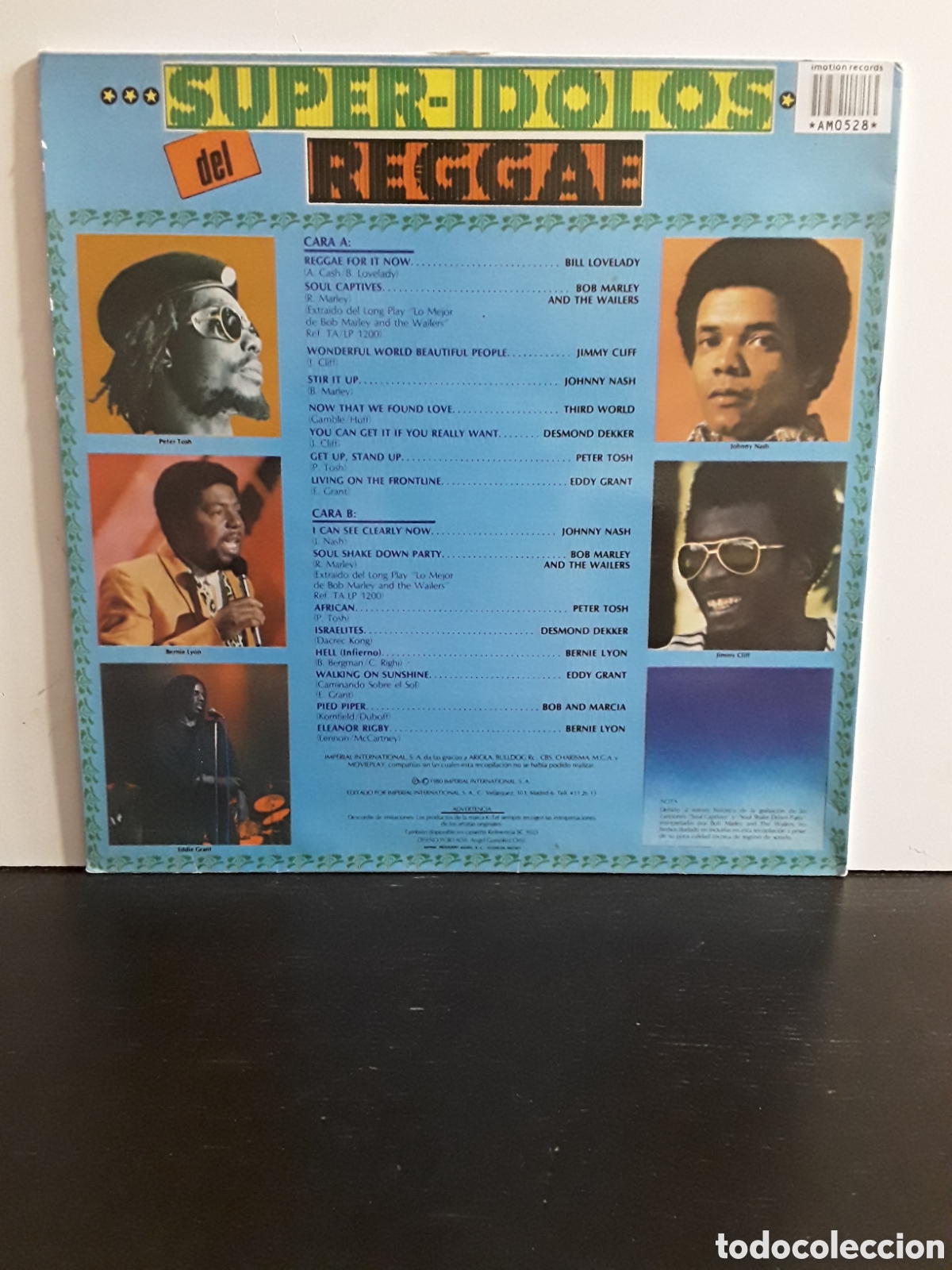Discos de vinilo: Super~Idolos Del Reggae - Foto 2