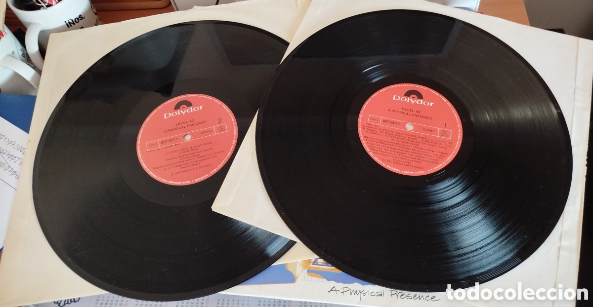Discos de vinilo: Level 42 - A Physical Presence. Doble LP - Foto 2