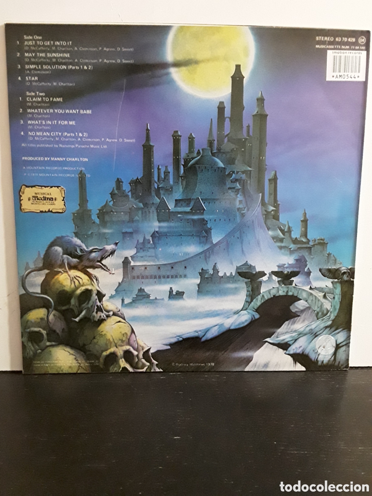 Discos de vinilo: Nazareth &lrm;&ndash; No Mean City - Foto 2