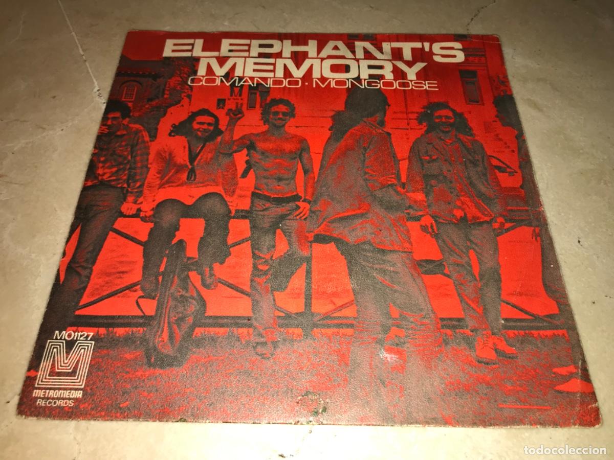 Discos de vinilo: ELEPHANTS MEMORY-COMANDO / MONGOOSE-ORIGINAL ESPA&Ntilde;OL 1971 - Foto 2