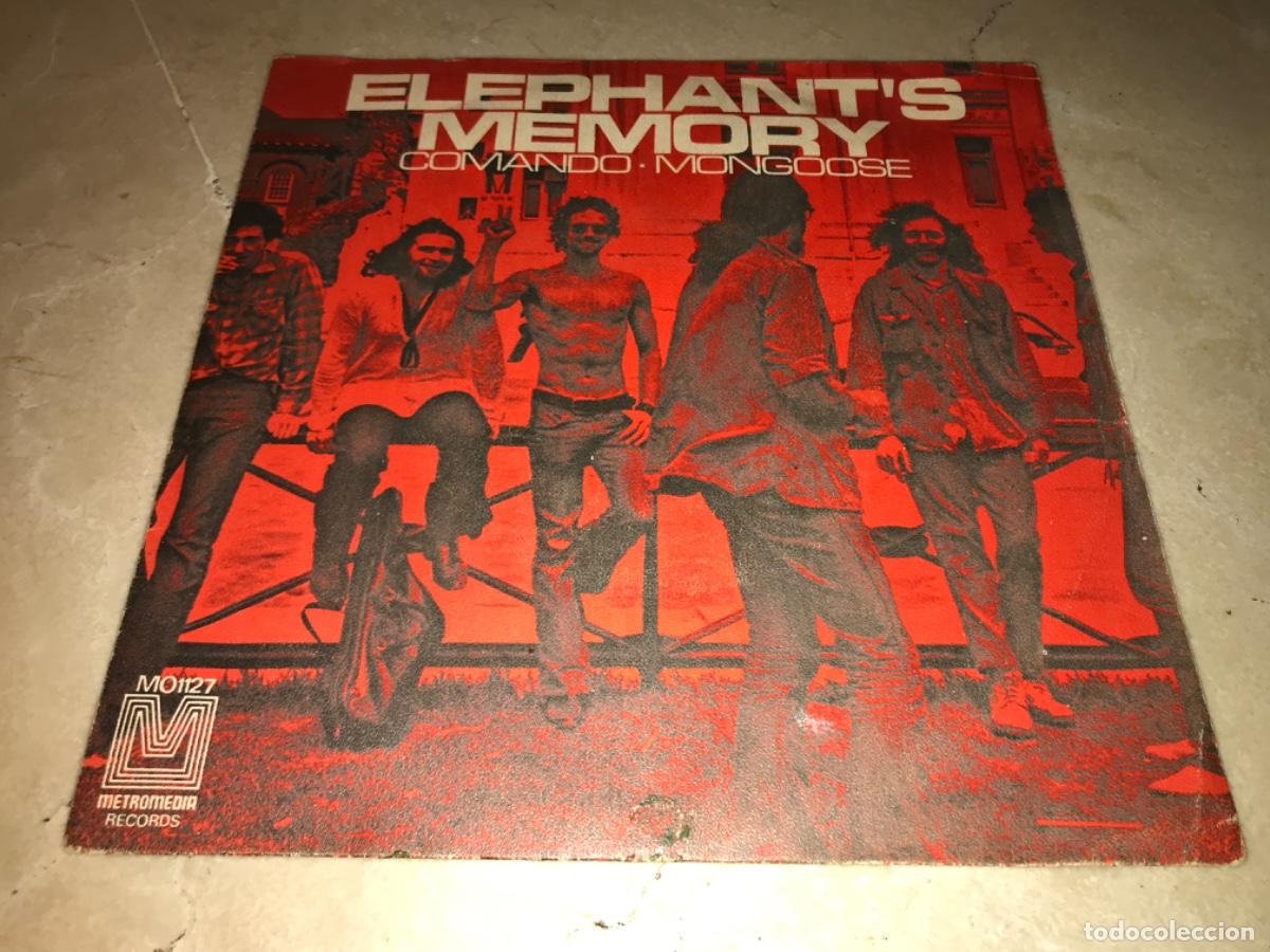 Discos de vinilo: ELEPHANTS MEMORY-COMANDO / MONGOOSE-ORIGINAL ESPA&Ntilde;OL 1971 - Foto 1