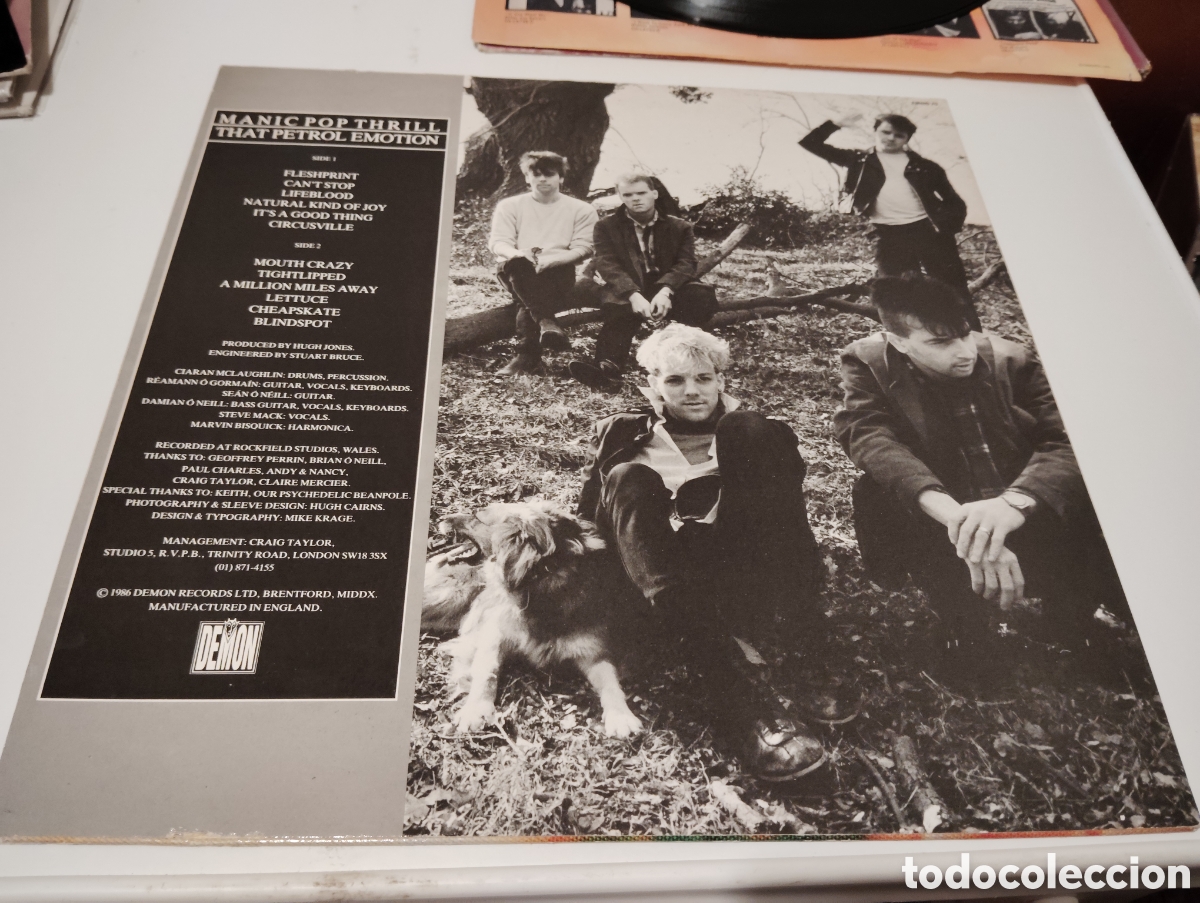 Discos de vinilo: MANIC POP THRILL - THAT POP THRILL , 1986 - Foto 2
