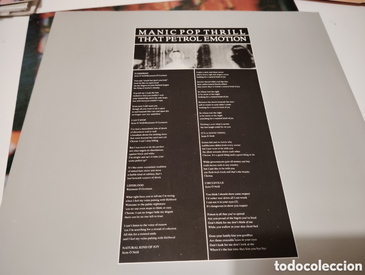 Discos de vinilo: MANIC POP THRILL - THAT POP THRILL , 1986 - Foto 3