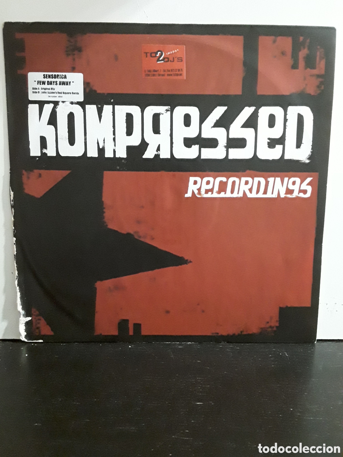 Discos de vinilo: Sensorica &lrm;&ndash; Few Days Away - Foto 1