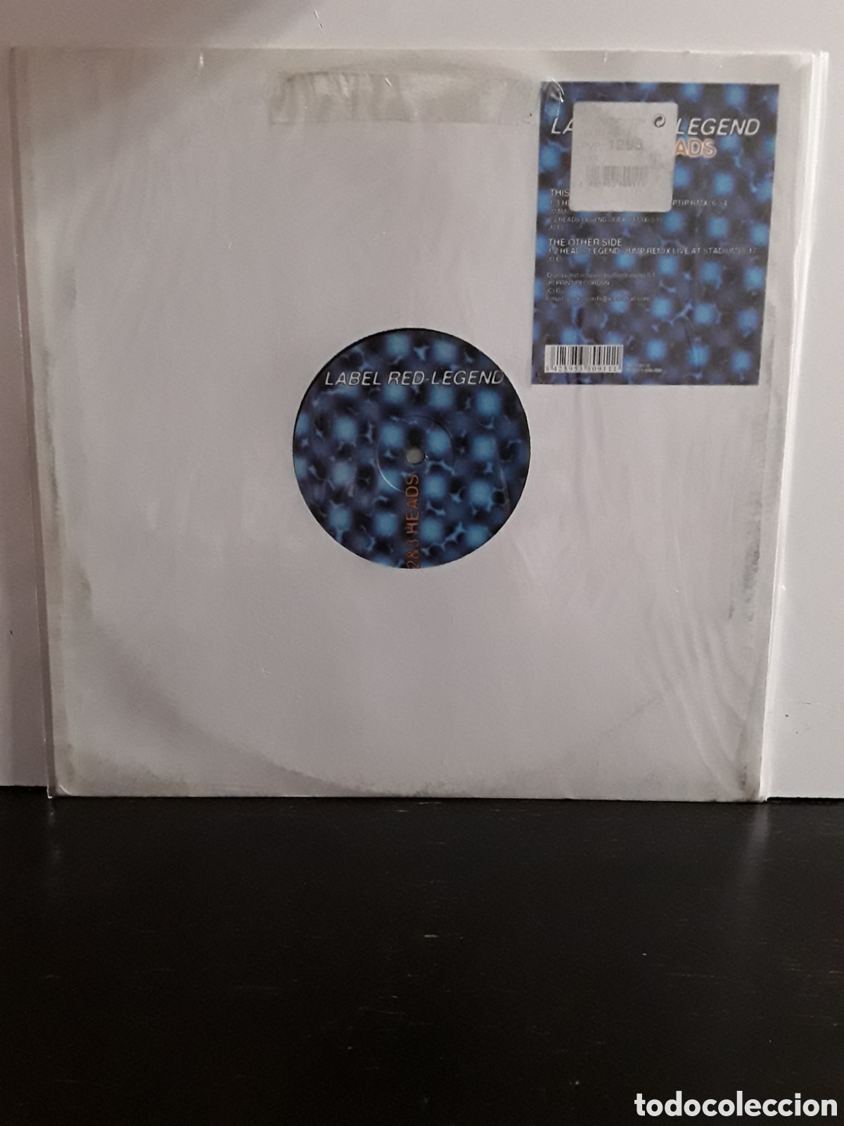 Discos de vinilo: 2 & 3 Heads &lrm;&ndash; Label Red - Legend - Foto 1