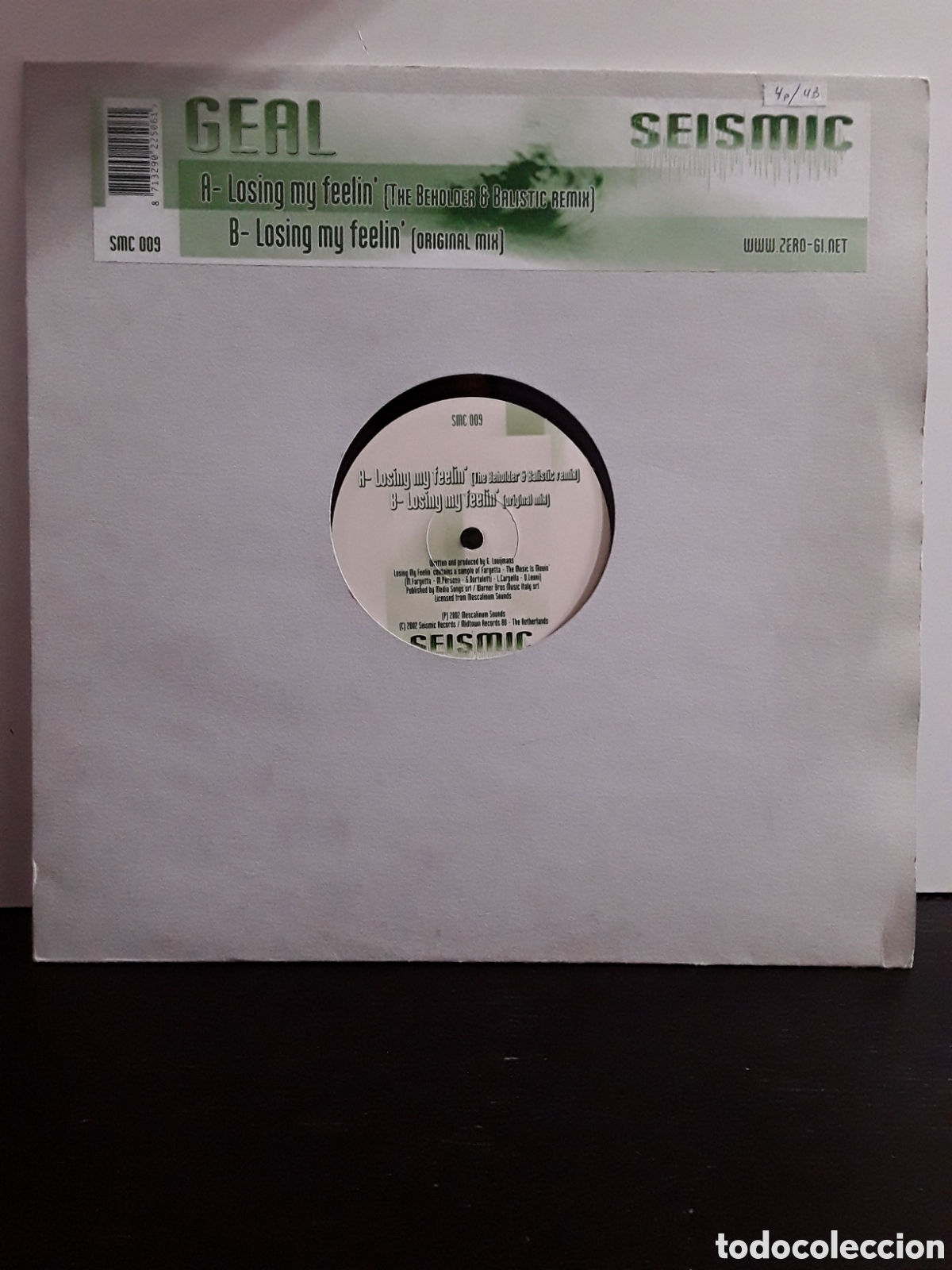 Discos de vinilo: Geal &lrm;&ndash; Losing My Feelin - Foto 1