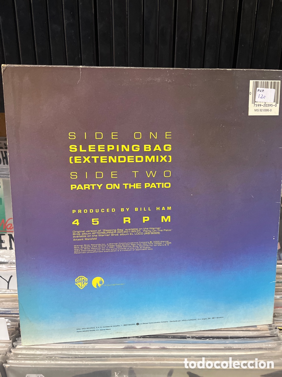 Discos de vinilo: Zz top sleeping bag maxi - Foto 2