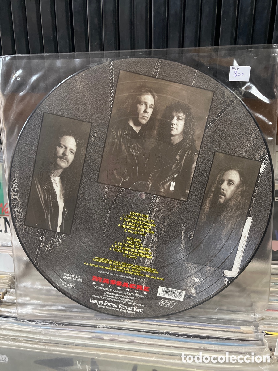 Discos de vinilo: Anvil plugged in permanent - Foto 2