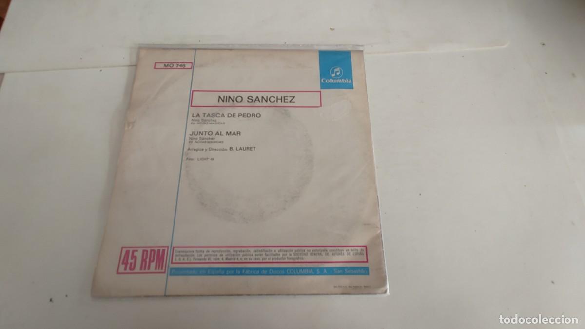 Discos de vinilo: NINO SANCHEZ-SINGLE LA TASCA DE PEDRO - Foto 2