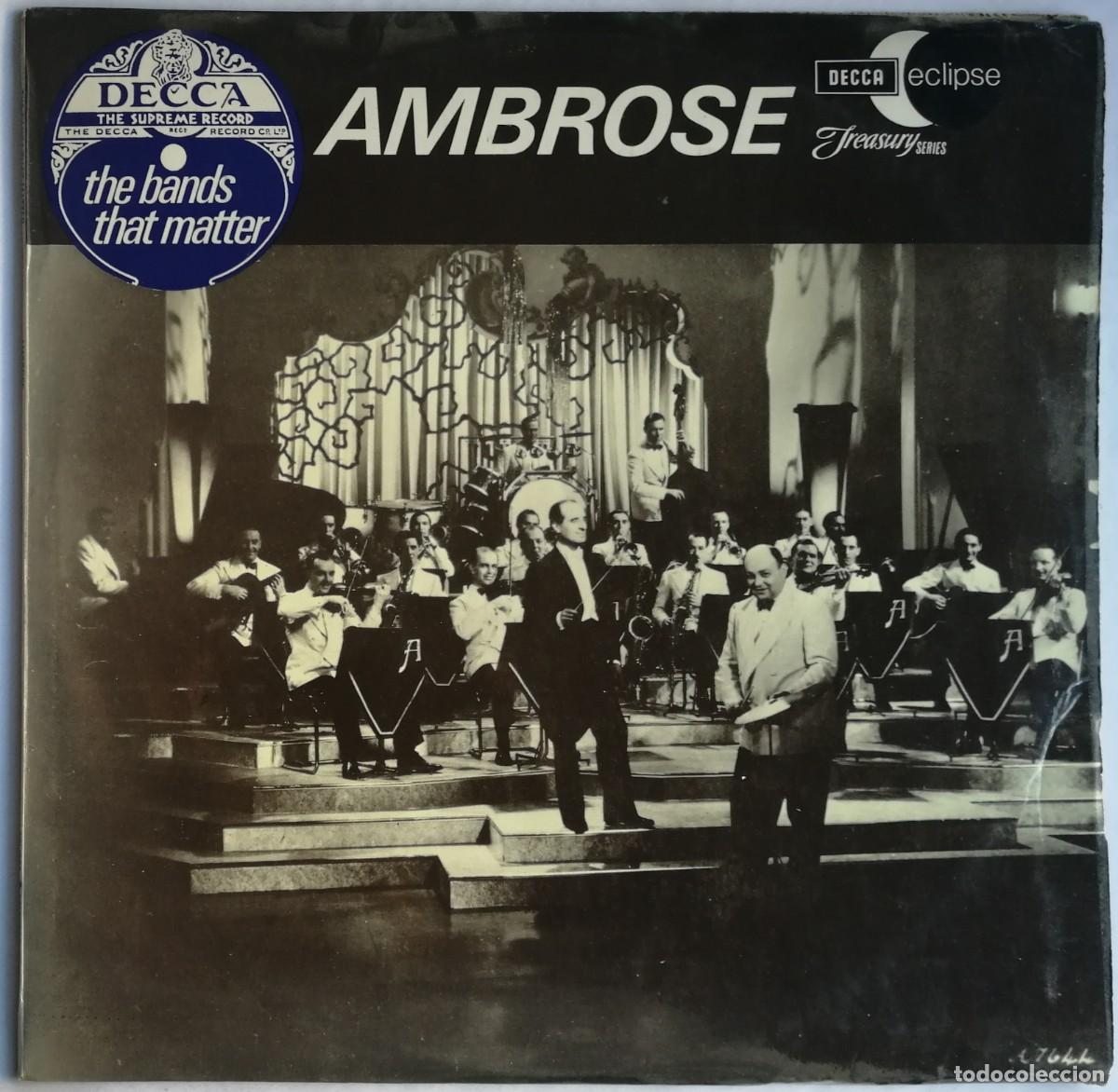 Discos de vinilo: Ambrose, The Bands That Matter, Decca, Eclipse ECM 2044, uk - Foto 1