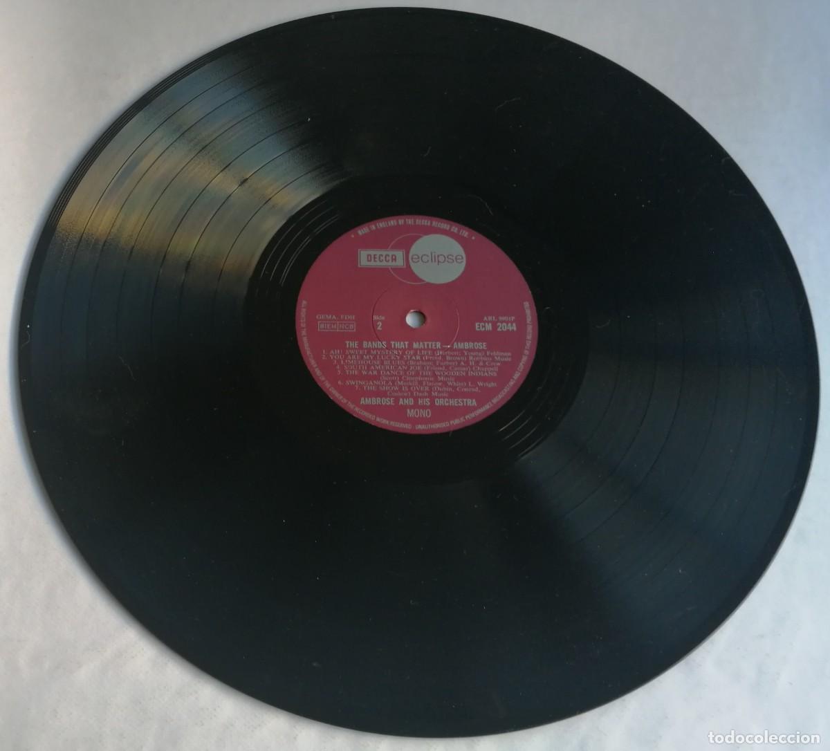 Discos de vinilo: Ambrose, The Bands That Matter, Decca, Eclipse ECM 2044, uk - Foto 3