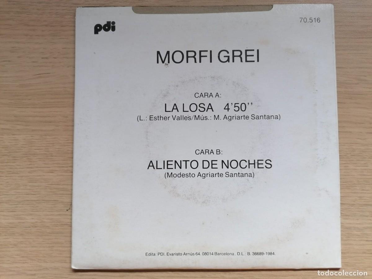 Discos de vinilo: single promocional Morfi Grei &lrm;&ndash; La Losa - Foto 2