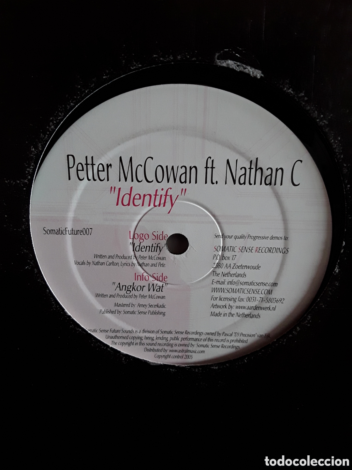 Discos de vinilo: Petter McCowan ft. Nathan &lrm;&ndash; Identify - Foto 4