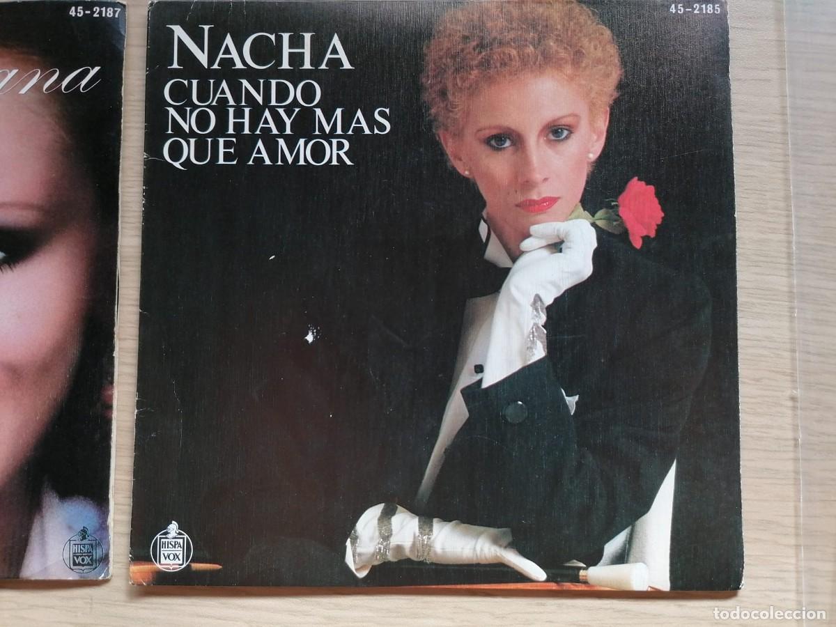 Discos de vinilo: 2 singles Nacha Guevara - Foto 2