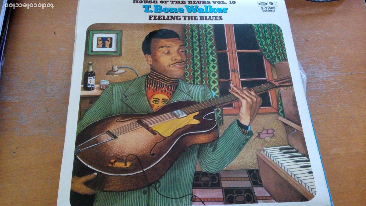 Discos de vinilo: T-Bone Walker &lrm;&ndash; Feeling The Blues - Foto 1