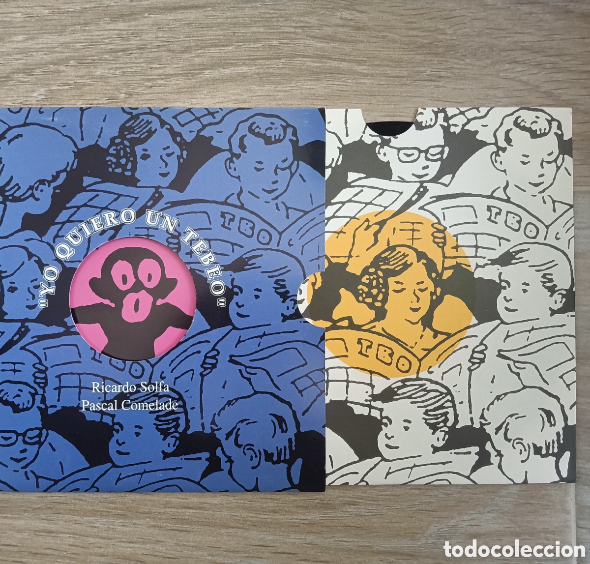 Discos de vinilo: Ricardo Solfa y Pascal Comelade - Yo quiero un tebeo - Foto 2