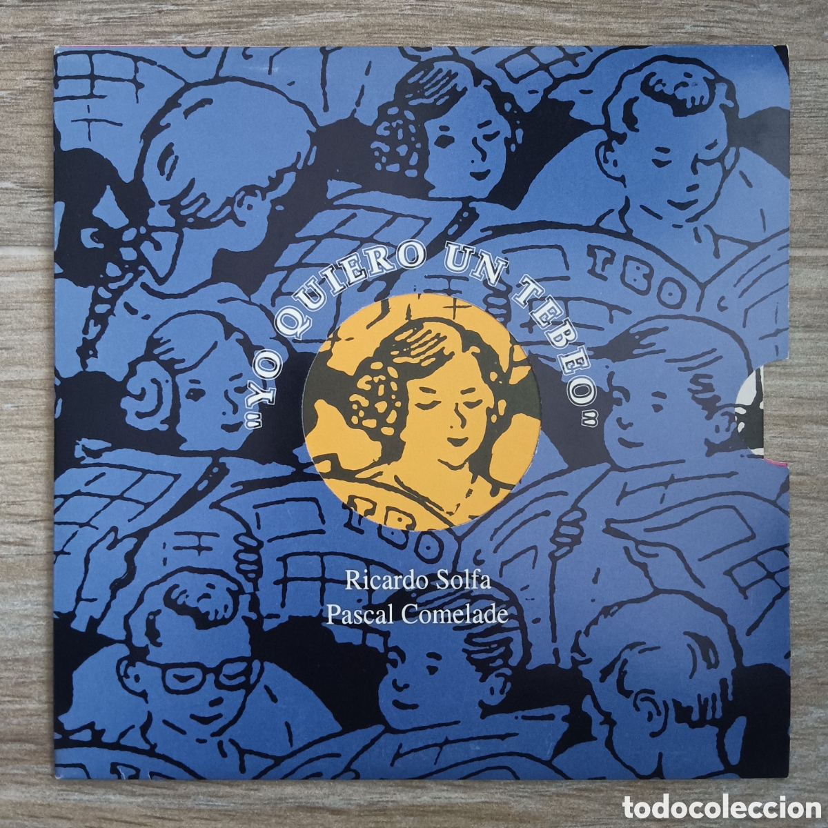 Discos de vinilo: Ricardo Solfa y Pascal Comelade - Yo quiero un tebeo - Foto 1
