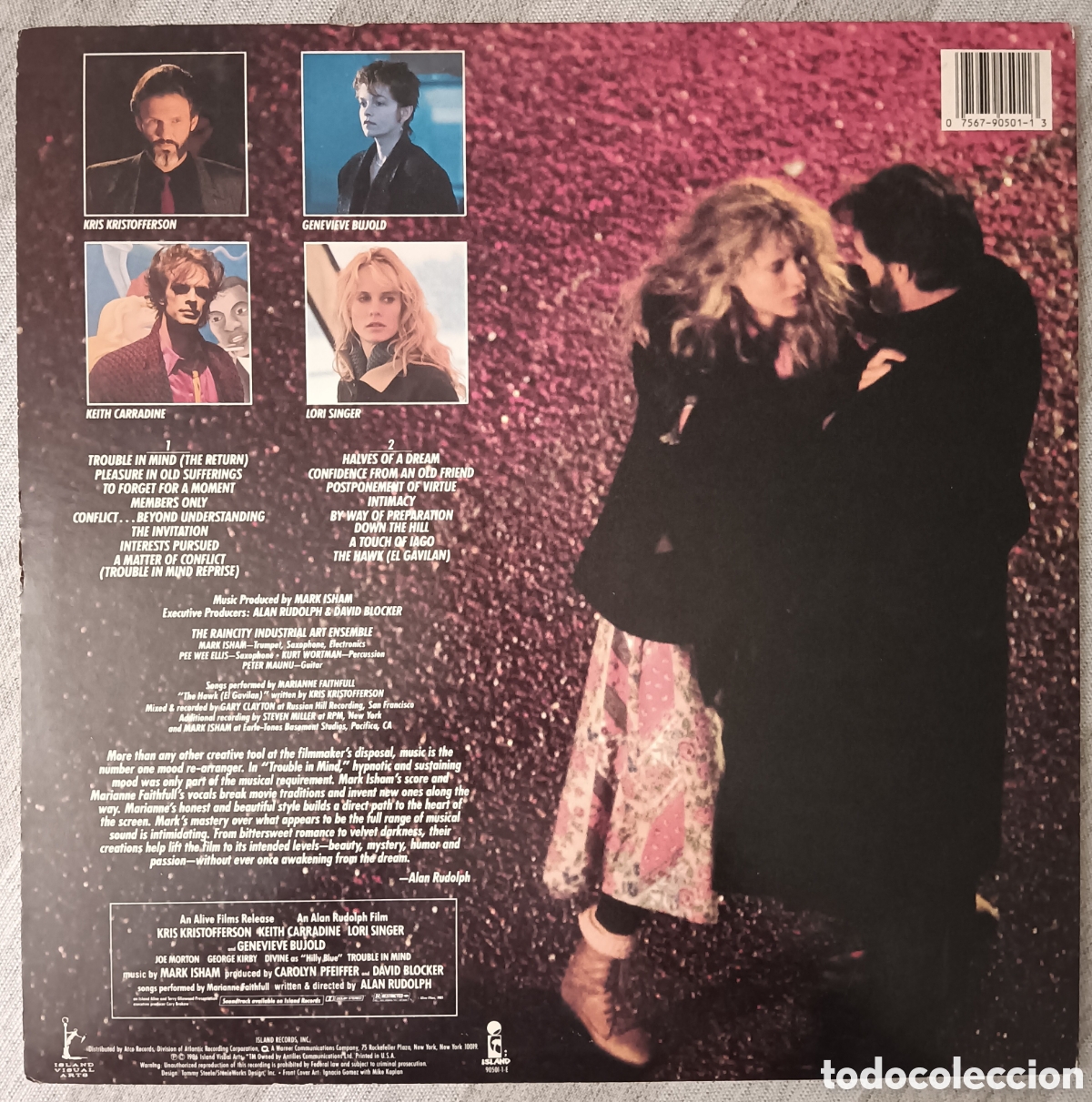 Discos de vinilo: Trouble in Mind - Alan Rudolph - Foto 2