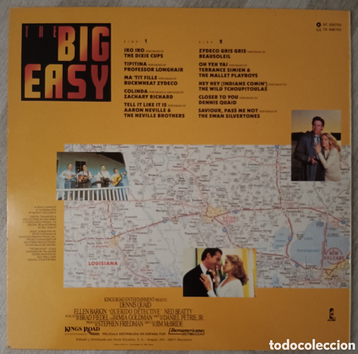 Discos de vinilo: The Big Easy - Jim McBride - Foto 2