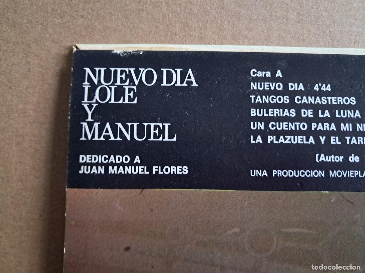 Discos de vinilo: LOLE Y MANUEL - NUEVO DIA LP 1975 GATEFOLD - Foto 3