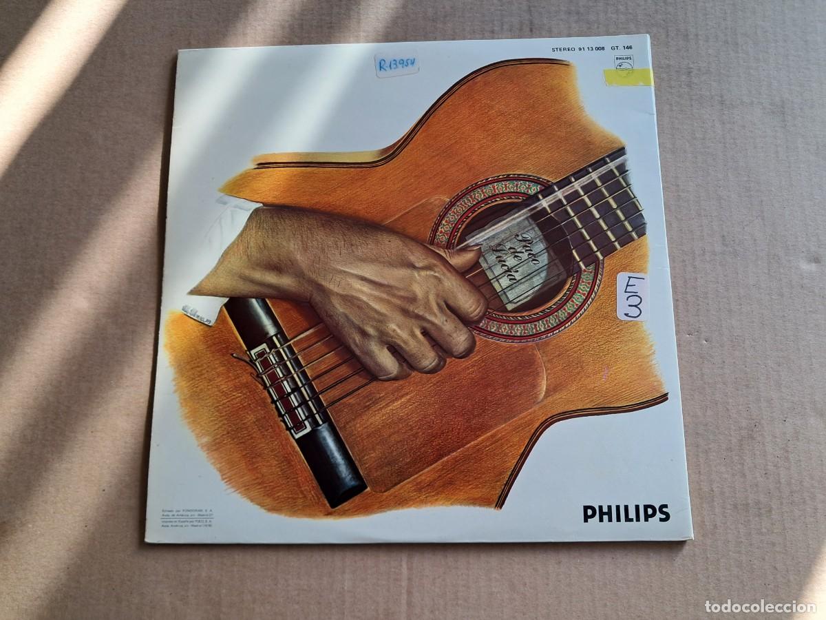 Discos de vinilo: PACO DE LUCIA - INTERPRETA A MANUEL DE FALLA LP 1978 GATEFOLD - Foto 4