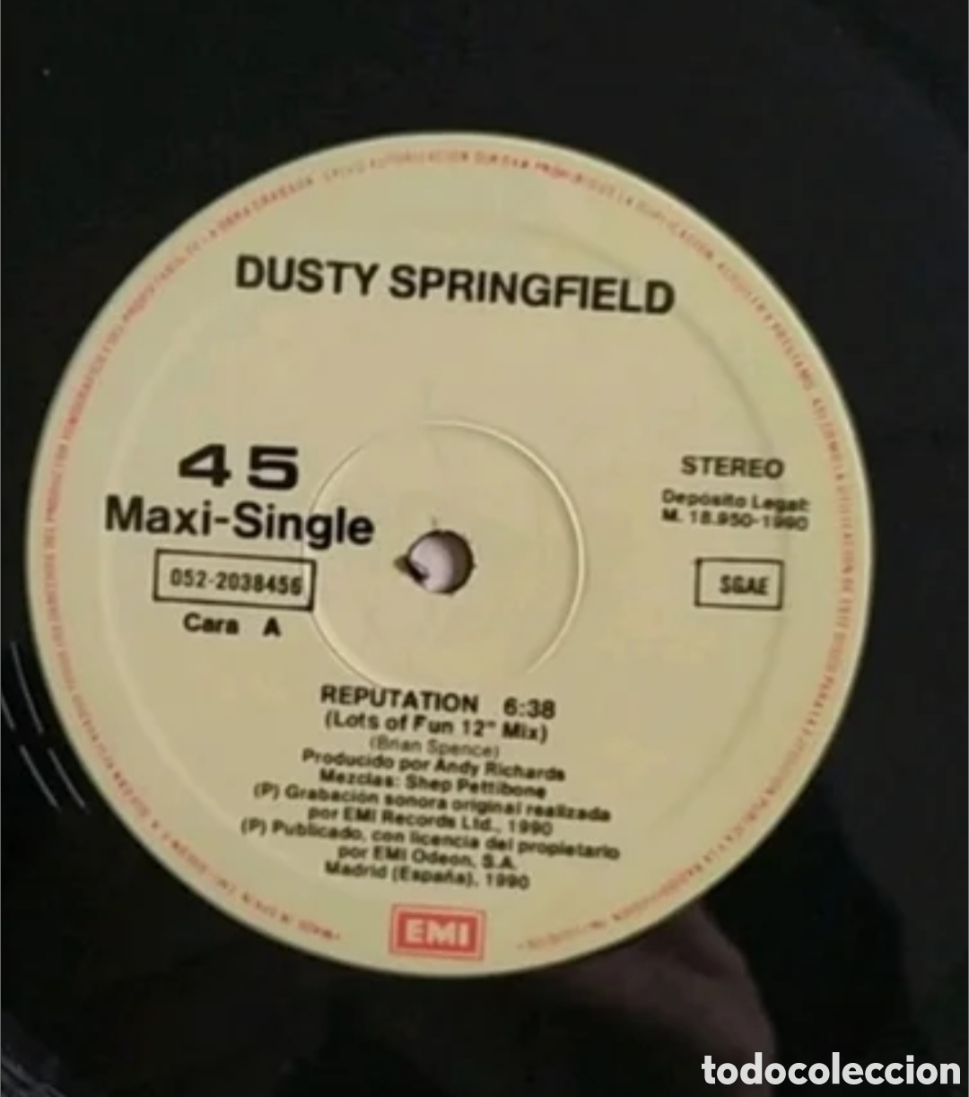 Discos de vinilo: Maxi single Dusty Springfield. Reputation - Foto 4