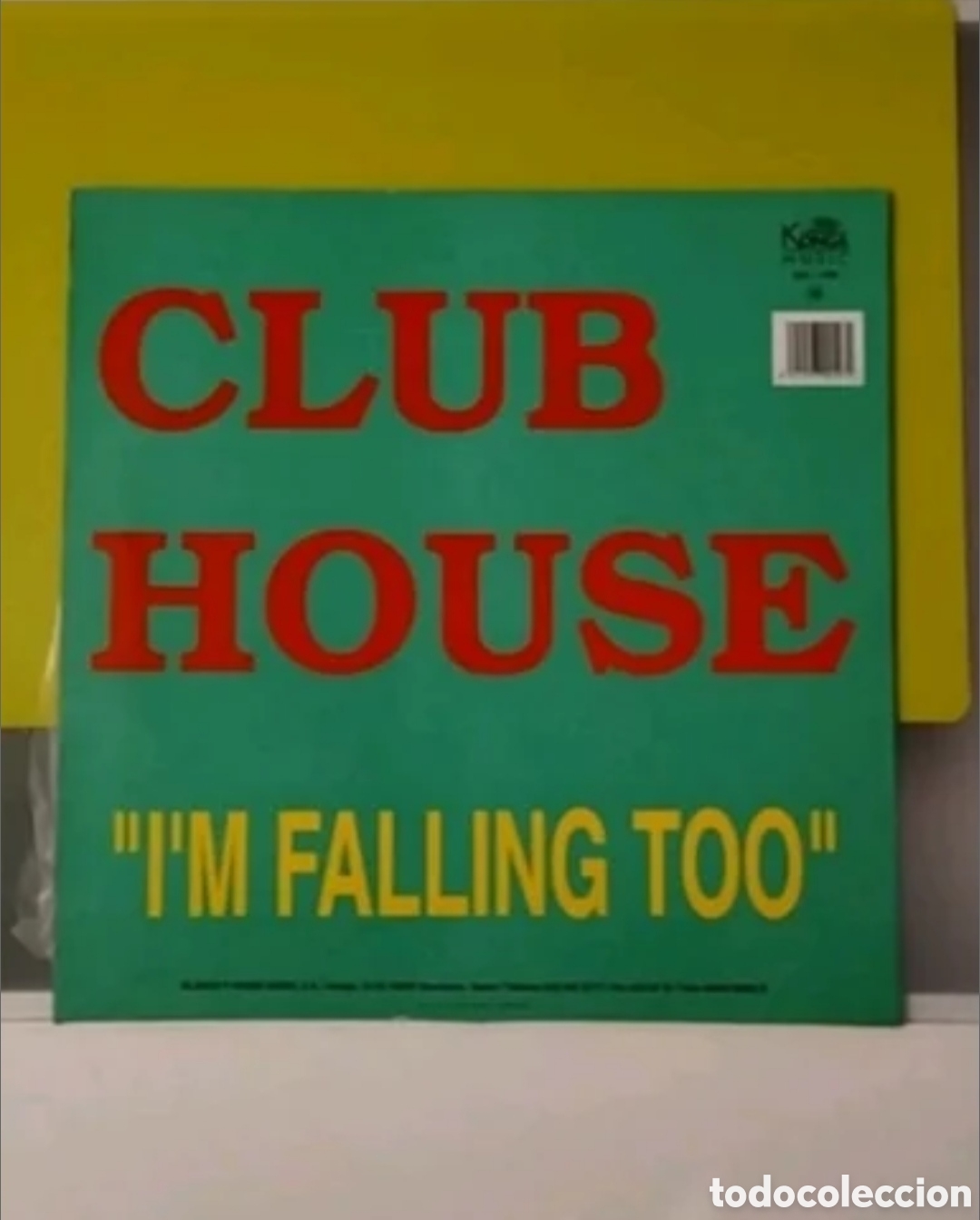 Discos de vinilo: Maxi single Club House. Im falling too - Foto 2