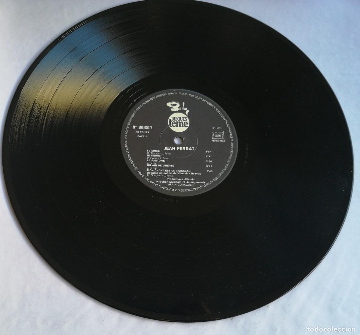 Discos de vinilo: Ferrat, Ferrat, Disques Teme &ndash; 598.052 - Foto 5