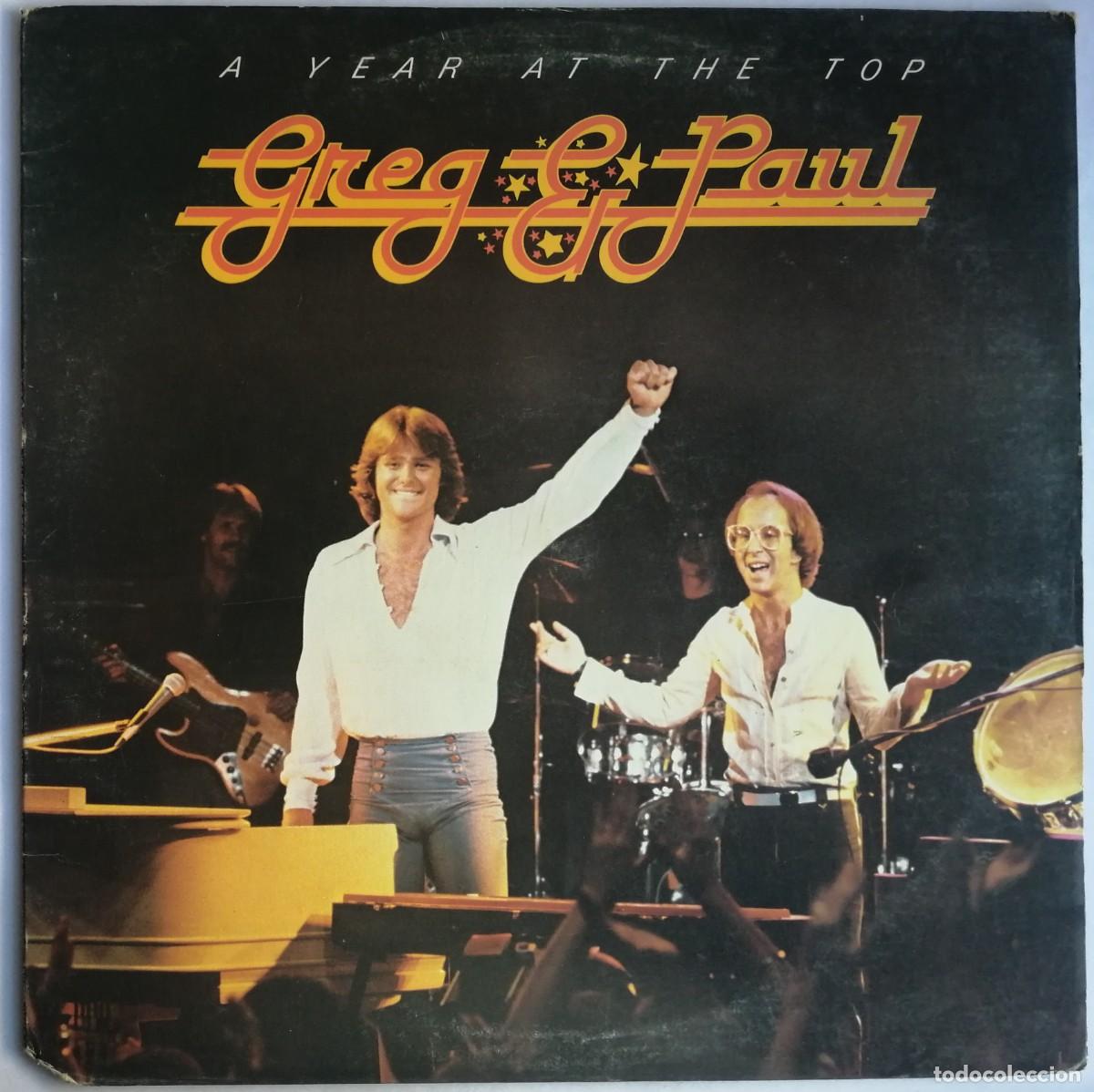 Disques de vinyle: Greg & Paul, A Year At The Top, Casablanca &ndash; NBLP-7068, USA