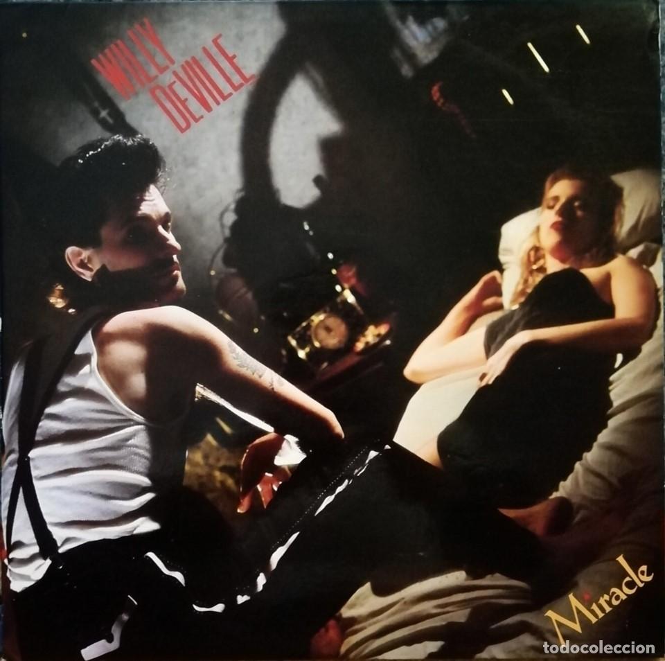Discos de vinilo: LP WILLY DEVILLE. MIRACLE. Vinilo Original. Insert con letras. Ed. Spain 1987 - Foto 1