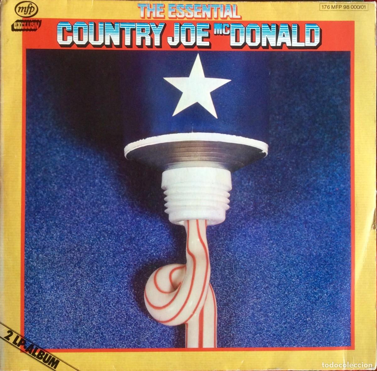 Discos de vinilo: Country Joe MacDonald - the Assential /// Germany. 2Lp. Vg++