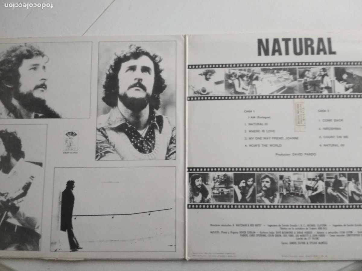 Discos de vinilo: JUAN PARDO NATURAL. CON CHRIS SPEDDING - Foto 3