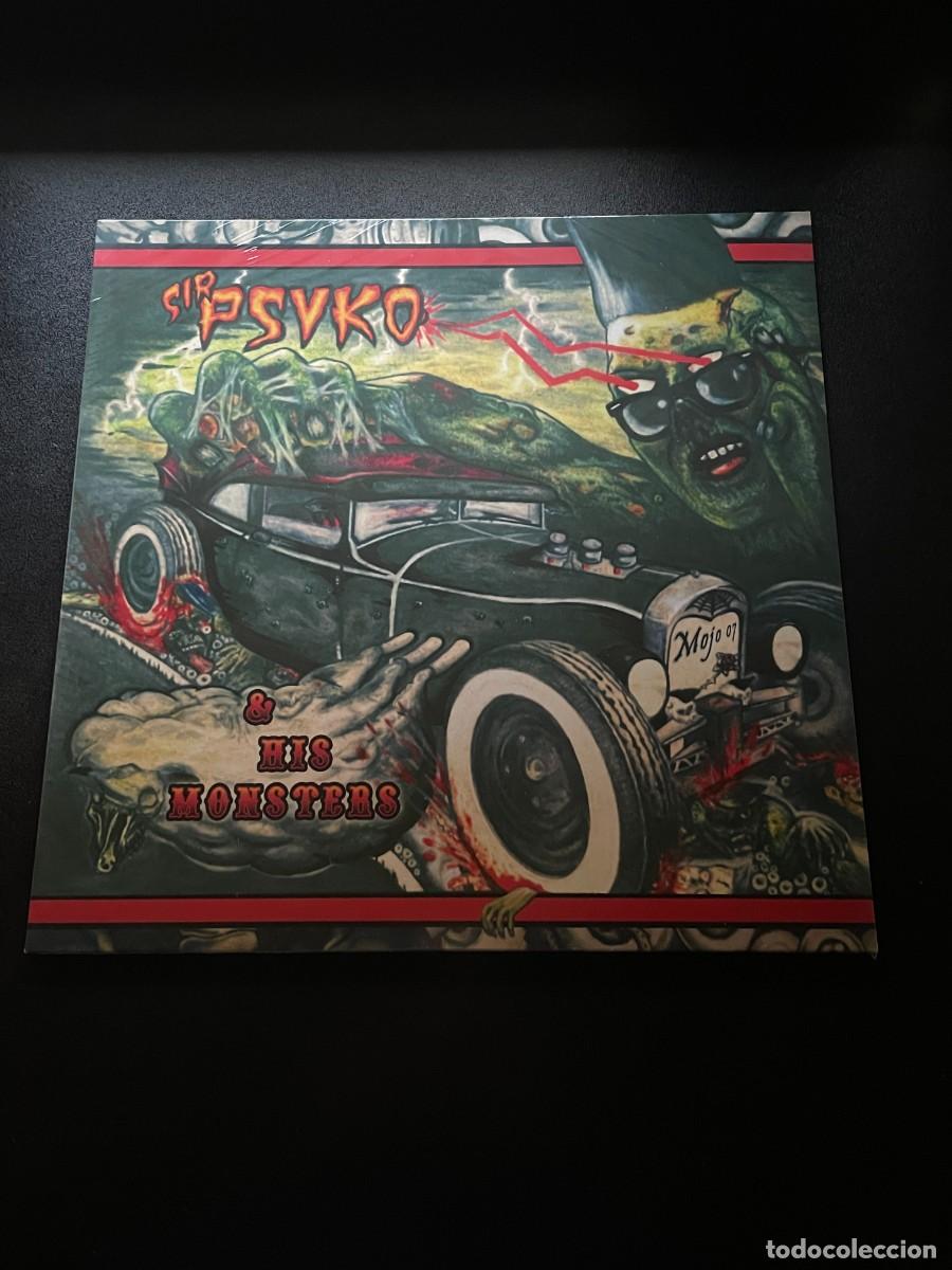 Disques de vinyle: Sir Psyko & His Monsters Zombie Rock Disco de vinilo LP psychobilly horror nekromantix mad sin