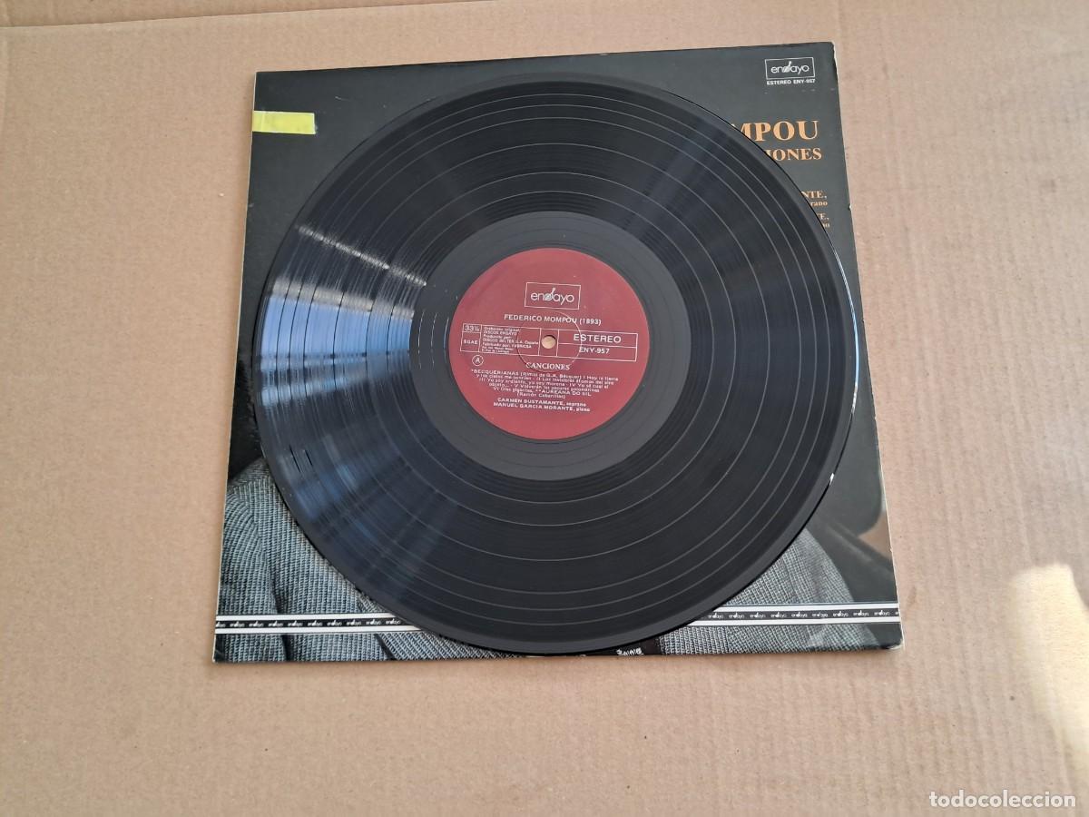 Discos de vinilo: MOMPOU - CANCIONES LP 1983 - Foto 4