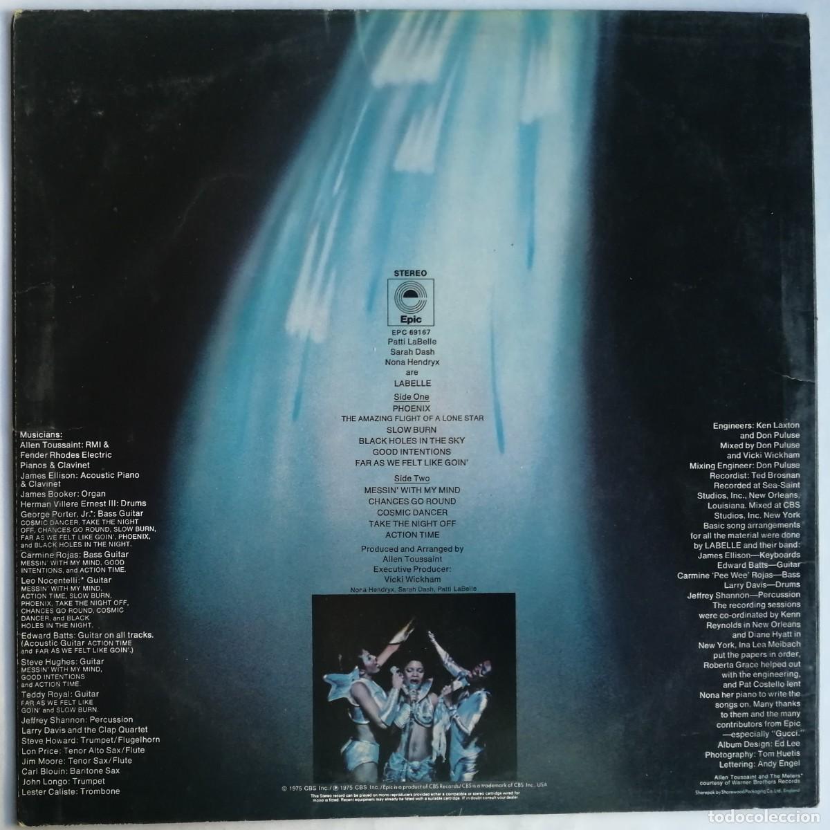 Discos de vinilo: LaBelle, Phoenix, Epic &ndash; S EPC 69167, UK - Foto 2