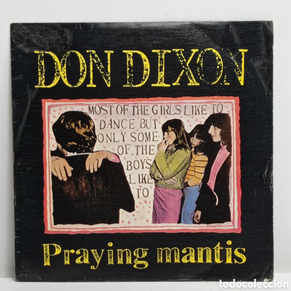 Discos de vinilo: DON DIXON, PRAYING MANTIS (DRO 1987) -SINGLE- - Foto 1